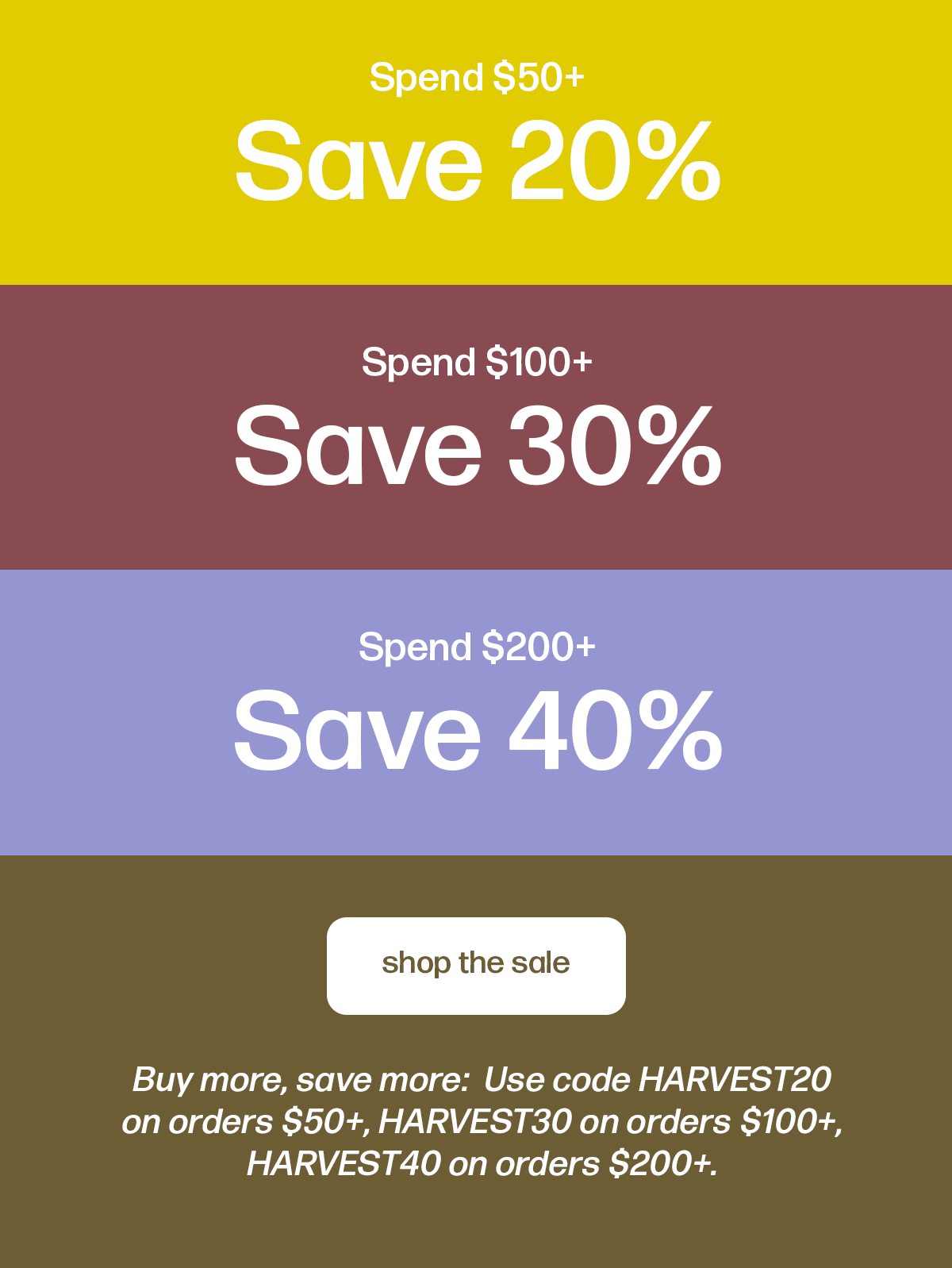 Shop the sale
